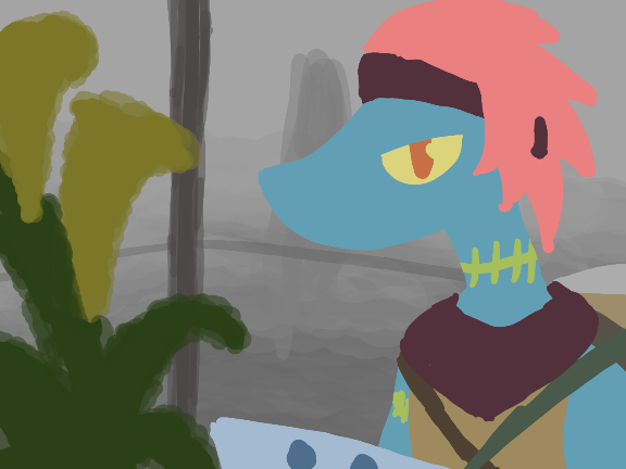 A look, a view<br />a sidelong glance